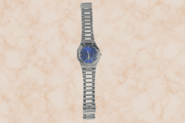 Blue Dial Chrono Analog Watch