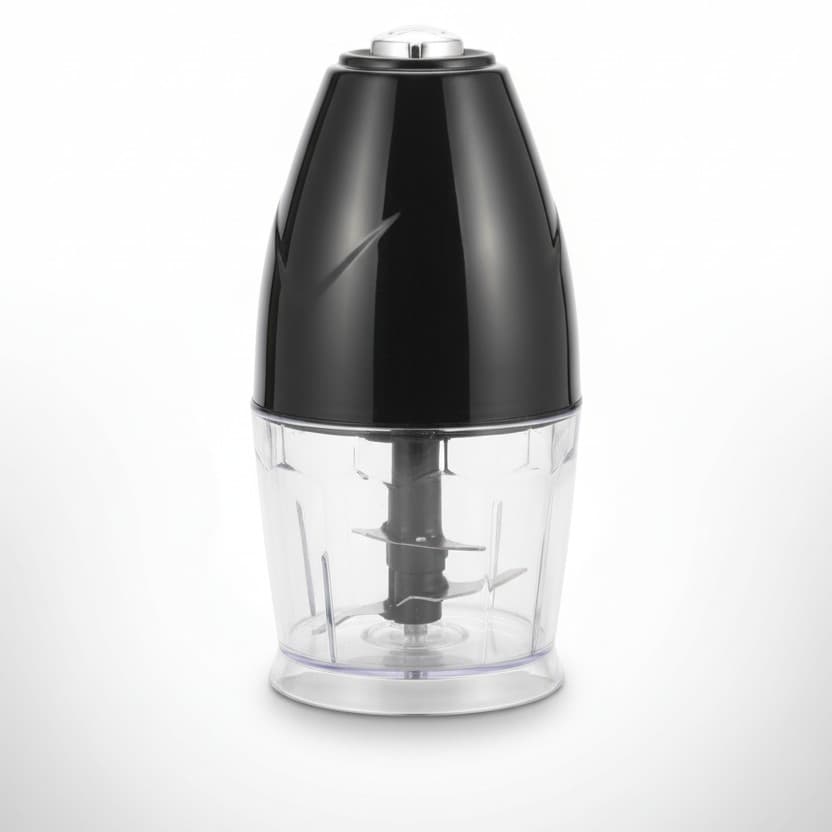 EAZYDAY 300W Electric Food Chopper - 650ml Bowl, Stainless Steel Blade