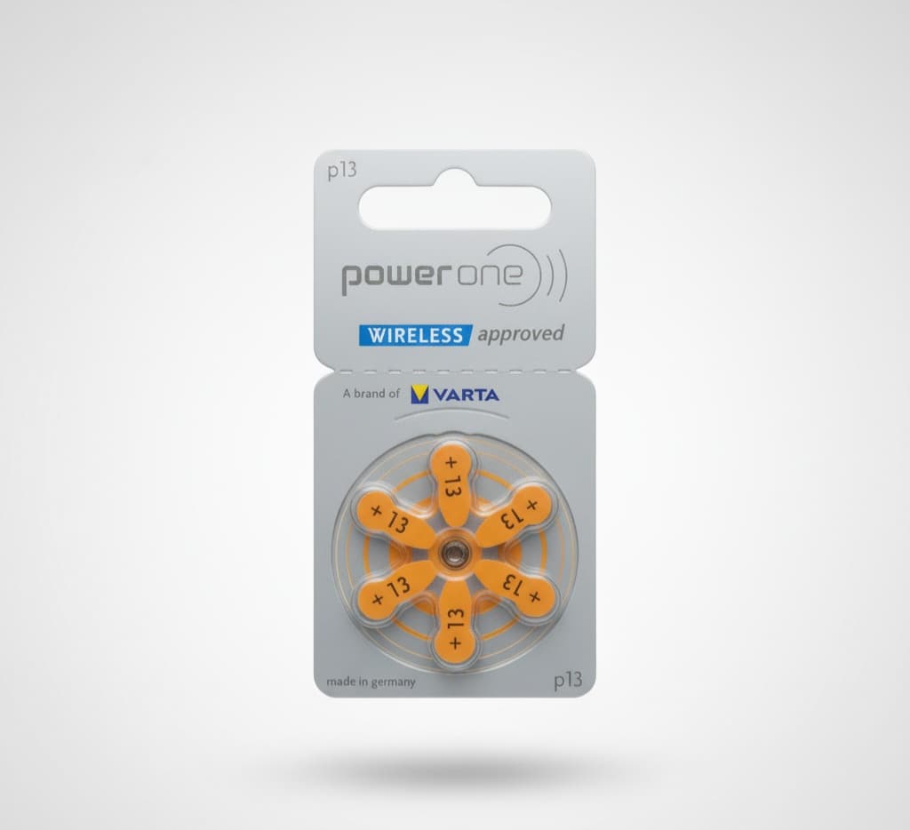 power one p13 Wireless Approved Hearing Aid Batteries