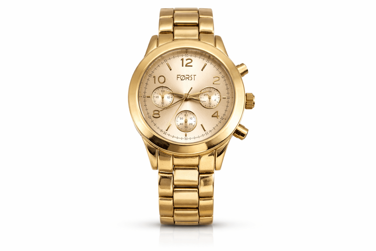 Rose Gold Chronograph Ladies Watch – Premium Stylish Women’s Wrist Watch with 1-Year Warranty