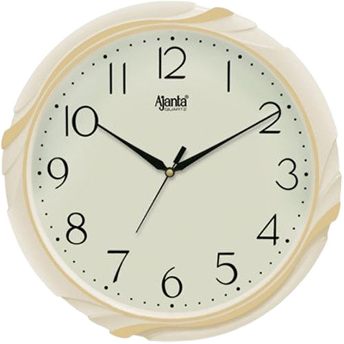Ajanta Wall Clock 2677 Ivory Elegant Reliable Best Wholesale Prices