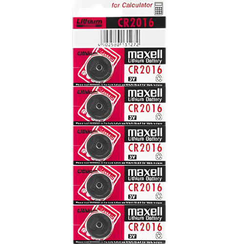 Maxell original CR2016 3V button battery