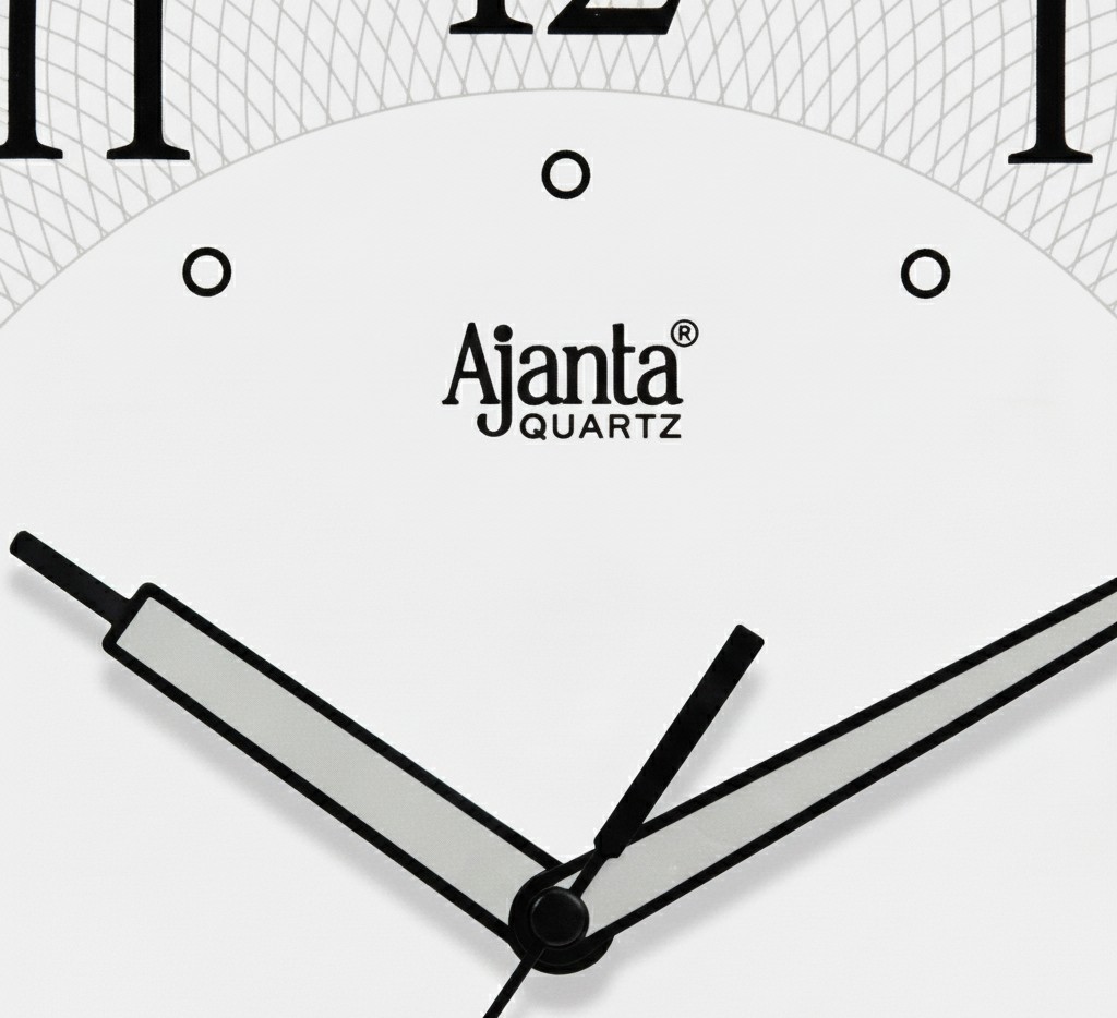 Ajanta Quartz Radium Night Glow Sweep Wall Clock – Model 1037 2
