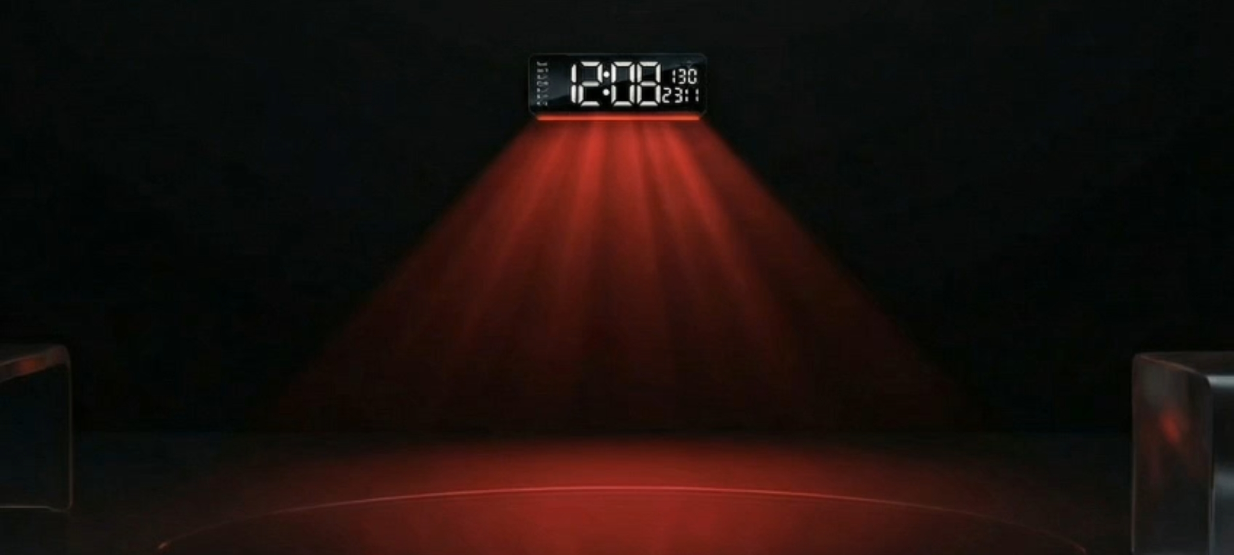 Ajanta DC 187-MC Digital LED Table Clock with Temperature 4