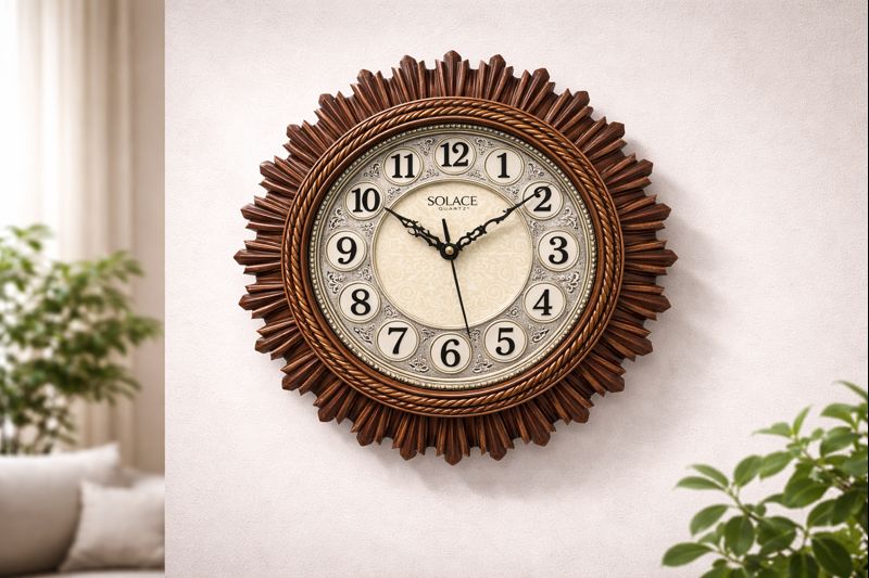 Solace 16 Inch Premium Decorative Wall Clock – Model 5792 3