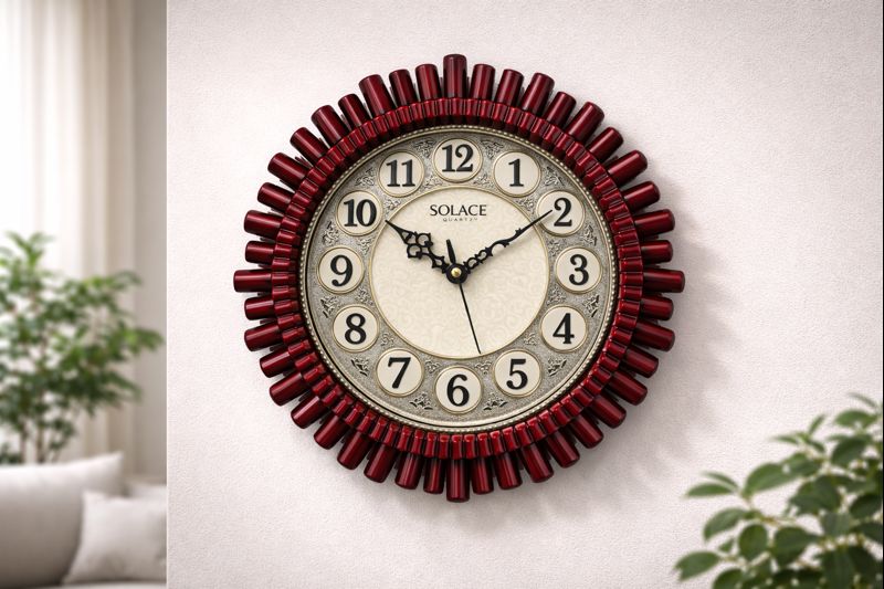 Solace 16 Inch Premium Decorative Wall Clock – Model 5791 3