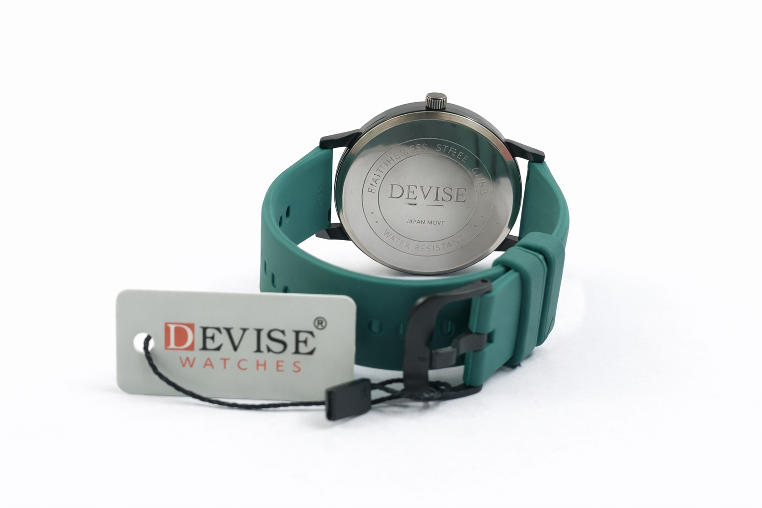 Devise Green Multi-Dial Silicone Strap Wrist Watch – 42mm 2
