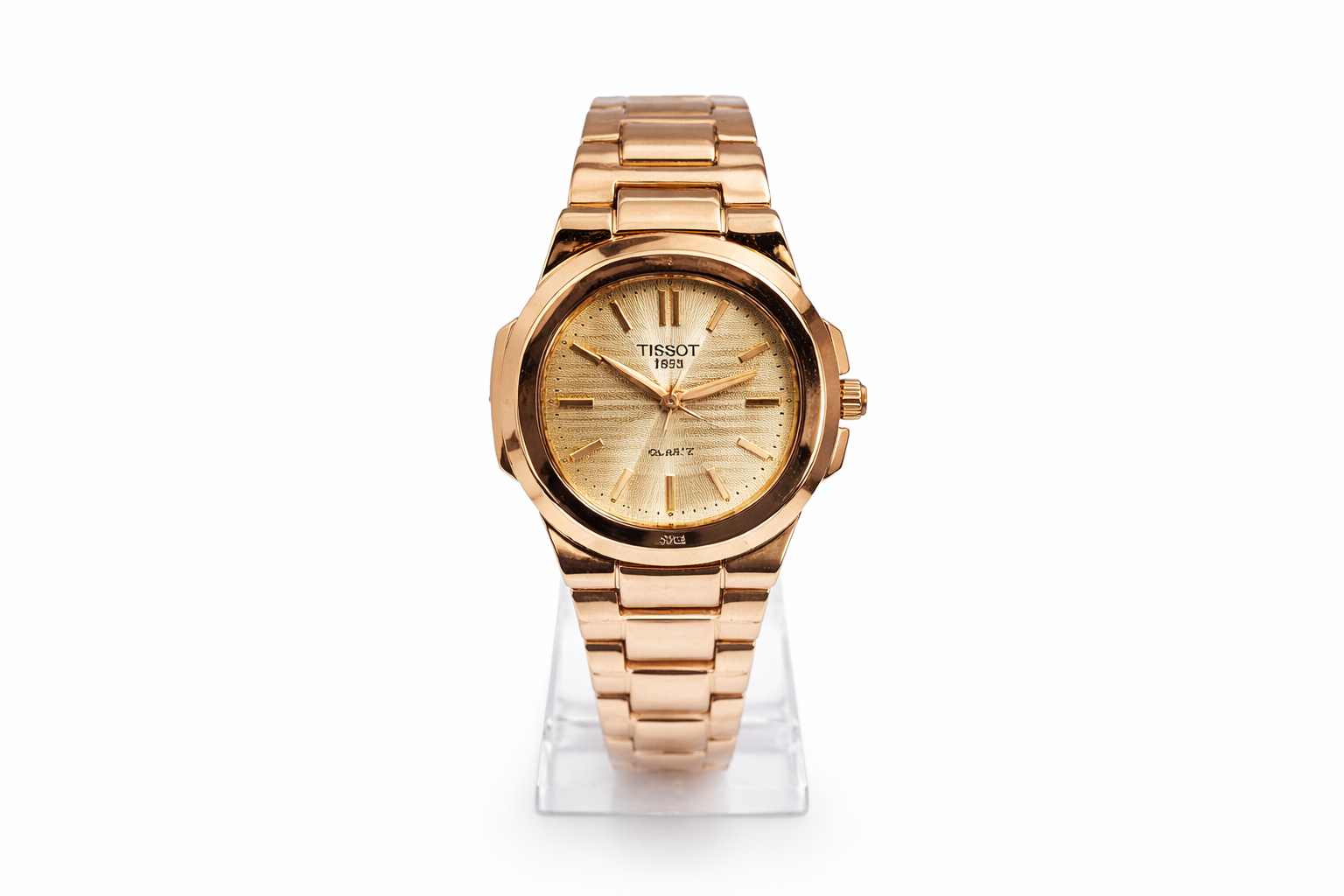 Premium Rose Gold Couple Watch Set – Matching Analog Wrist Watches for Men & Women 4