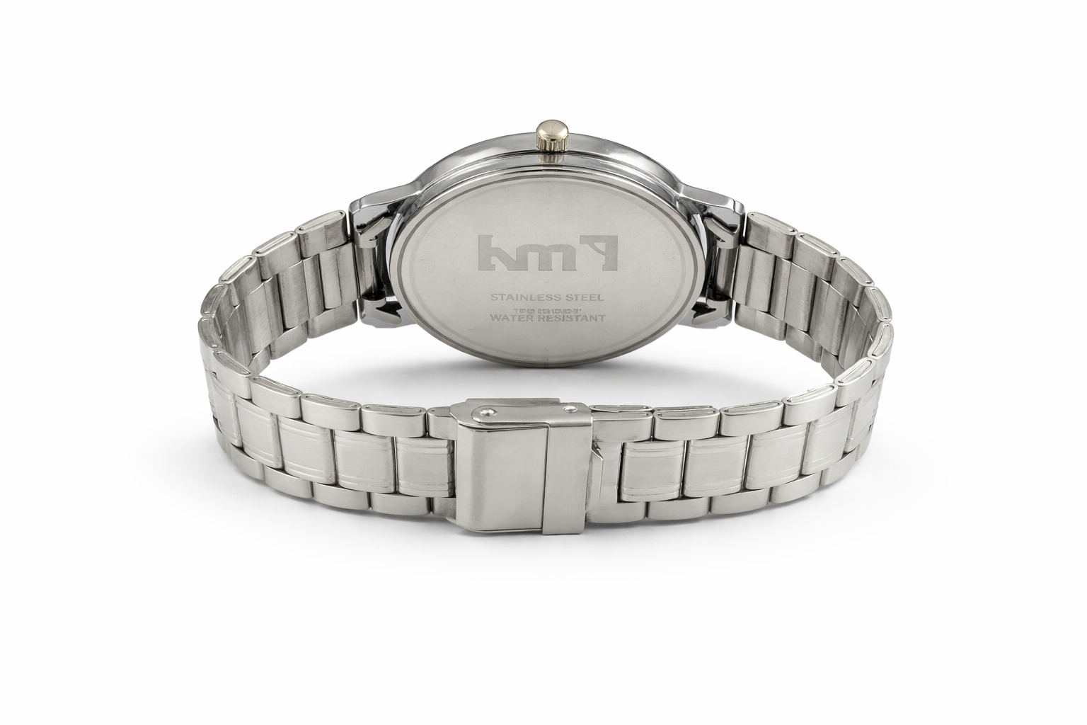Green Dial Stainless Steel Men Analog Watch 3