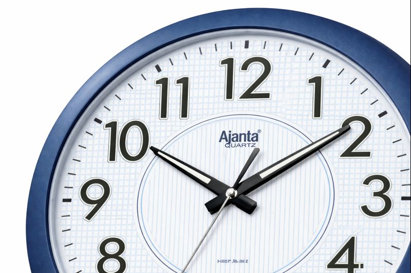Ajanta Blue Radium wall Clock – 5087 – 14 inches with Silent Sweep movement 3