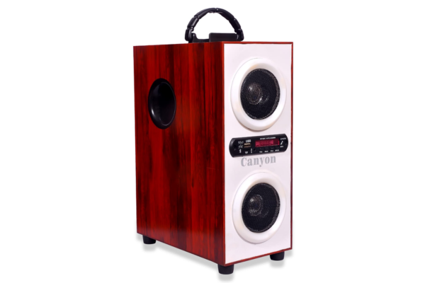 Canyon 2.1 Channel Bluetooth Speaker – White Edition 2