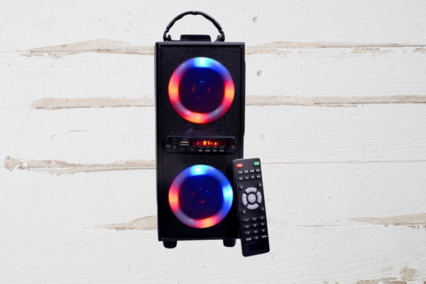 RGB Light Bluetooth Multimedia Speaker with Remote