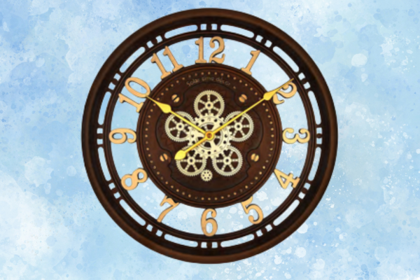 SQ-44 Solar Gear Wall Clock – 24 Inch Live Motion